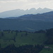 Sicht gegen Süden, im Hintergrund die Churfirsten