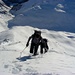 Reichlich Schnee bringt Schweiss bei den letzten Gipfelmetern