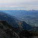 weit auch der Blick ins untere Wallis; darüber dominiert der Glacier des Diablerets