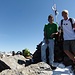 Armin und Tobias, 2 wuide Buam aus Luttach auf dem Gipfel des Wasserkopf