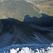 Kühkarlspitze, Nördliche Sonnenspitze, Bockkarspitze und Westlicher Ladizturm werfen ihre Schatten in die Ladizer Reisen.