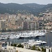typischer Blick auf Monaco und seinen Hafen