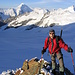 Aletschhorn im Hintergrund