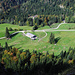 Tiefblick zur Riederalm