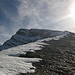 Auf dem Rot-Sand Pass angekommen: Der Gipfelgrat zum Hanghorn