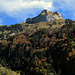 Rückblick zum Hohen Kasten, ganz am Schluss. Die Antenne scheint auf Wunsch meiner charmanten Begleiterin gefällt worden zu sein. ;-)<br />