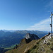 Gipfelkreuz Mutschen (2122m ü. NN)