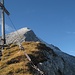 Gut 500Hm geht es von Bernadeinspitze noch zur Alpspitze rauf.