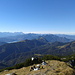 Panorama Westen (Wettersteingebirge, Estergebirge, Ammergauer Alpen)