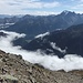 Habicht und Kirchdach und der Nebel über dem Oberbergtal