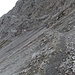 hier wurde ein kurioser Steig in den Berg getrieben....