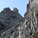 die Grattürme, die die beiden Leiterspitzen trennt