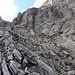 jetzt geht's hoch zum Gratturm, der nach Süden umgangen wird