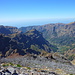 Blick nach Curral das Freiras ("Nonnenstall"), wo Madeiras Liköre herkommen