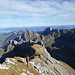 Wandern weit über dem Alpstein