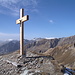 Das neue Gipfelkreuz auf dem Niwen