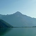 Lago di Mezzola e il Legnone