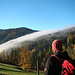 nebel wallt von der steiermark übers gschaid