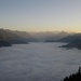 Nebelmeer über dem Simmental