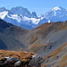 Rechts der Mont Blanc