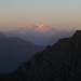 Sonnenaufgang am Monte Rosa