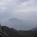 Monte Barro tra le nuvole.
