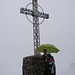 sulla cima del Corno Orientale.