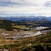 aussichtsreicher Blick übers Sewenseeli in die Zentralschweizer Berge