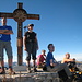 Gipfelglück auf der Vorderen Steinkarspitze (Foto: B. Sobik)