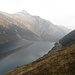 La diga del lago di Santa Maria