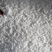 Particolare della neve granulosa