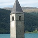 Kirchturm von Alt-Graun (Reschensee)