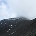 La cima continua ad essere coperta