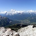 Cortina d'Ampezzo von Gipfel des Cristallino d'Ampezzo(3008m) ausgesehen.