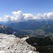 Cortina d'Ampezzo Basin, nach Sud.