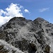 Rückblick auf Ivano Dibona Klettersteiges, mit Cresta Bianca,2932m.