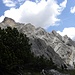Sudwande des Cresta Bianca, im Abstieg von I.Dibona Steig.