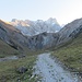 Rückblick durchs Griesbachtal