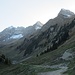 Blick zurück: Etlerkopf/Pleiskopf, Muttlerkopf und Tajaspitze