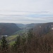 Blick auf Hausen im Tal ( 600m )