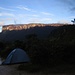 Sonnenaufgang mit Kukenam Tepui am Base Camp Roraima