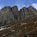 Foto von der zweiten Besteigung am 4./5.11.2012: <br /><br />Die Südwand vom Furggengütsch.