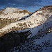 Foto von der zweiten Besteigung am 4./5.11.2012:<br /><br />Beim Abstieg wurde der Furggengütsch (2196,9m) und sein Vorgipfel P.2188m von der Abendsonne bestens angestrahlt.