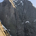 Die schaufelförmige Spitze des Pizzo Badile (3205m).