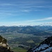 Vom Kastensattel blicken wir hinüber nach Vorarlberg