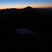 il Monte Cimone e il Lago Scaffaiolo alle ultime luci del giorno...