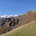 links das Val Bianca, rechts der Pizzo della Cinquegna, von der Alpe Bobbio aus