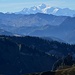 Mont-Blanc 4810m vu en montant au refuge de la Dent d'Oche