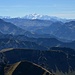 Mont-Blanc, Mont de Grange etc vus depuis la Dent d'Oche