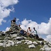 Gipfelfoto auf dem Piz Vizan 2471m.